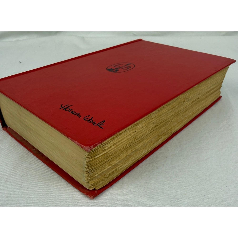 The Winds of War Herman Wouk 1971 Hardcover Little Brown Red Vintage Book - Picture 6 of 8